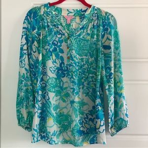 Lilly Pulitzer XXS Elsa Blouse
